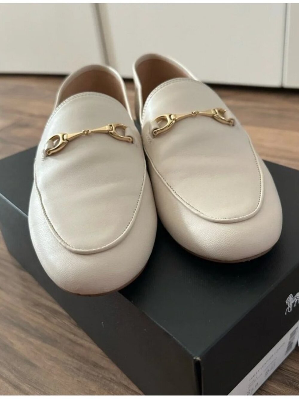 COACH Haley Leather Loafers sz 9.5 - Picture 4 of 6